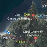 Casa Castro De Crecente - Cerca De La Playa De Pantin Valdoviño
