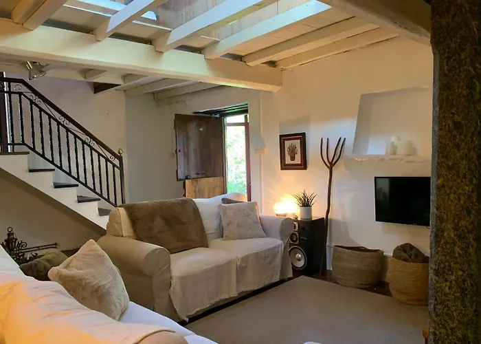 Casa Castro De Crecente - Cerca De La Playa De Pantin ואלדוויניו